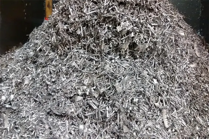 Before Pressing (Swarf&Chips)